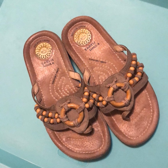 Earth Shoes leather sandals - Picture 2 of 7